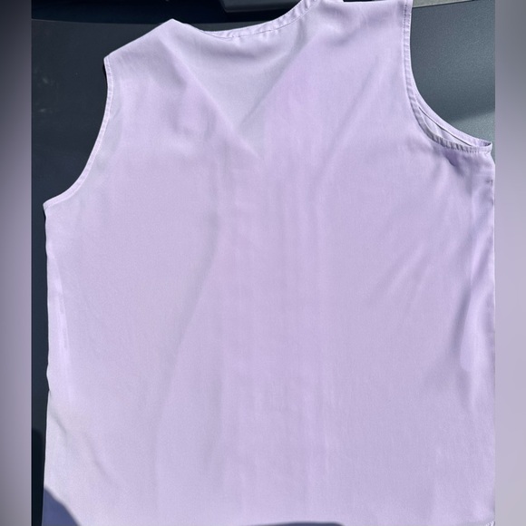 Calvin Klein Pleat-Front Blouse - Picture 5 of 5